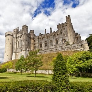 Picture of a castle that once housed people with bad breath