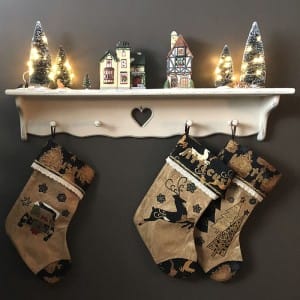 Stockings filled with healthy stuffers